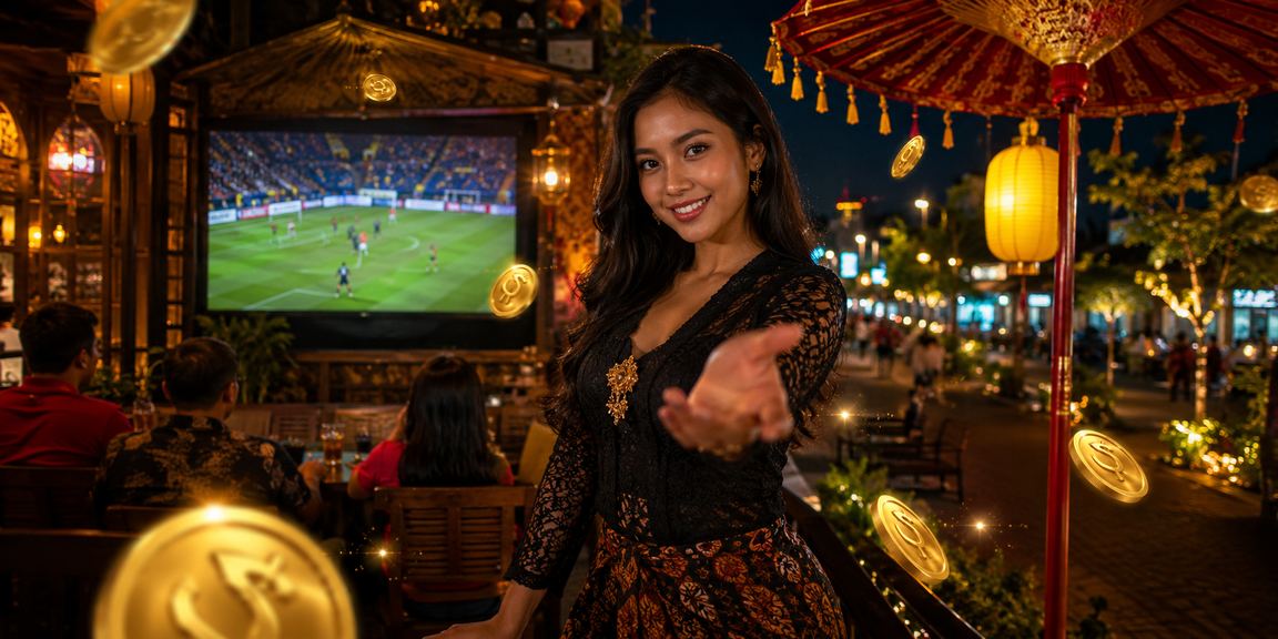 Model perempuan Vietnam menampilkan program bonus VIP eksklusif dengan latar belakang mewah